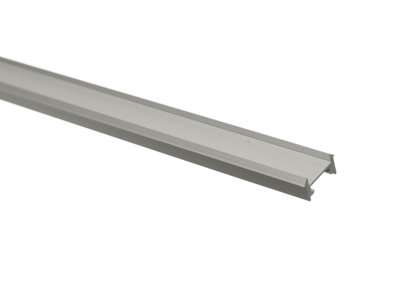 Eve Lavet af Badekar Alu-skinne, Gargano Profil, 18,4x13mm - Matronics
