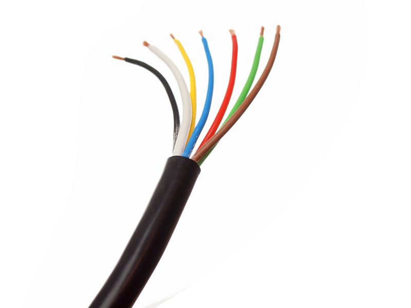 kabel, 7 - 6 x 1.0mm² + 1 x 2.5mm² - Matronics