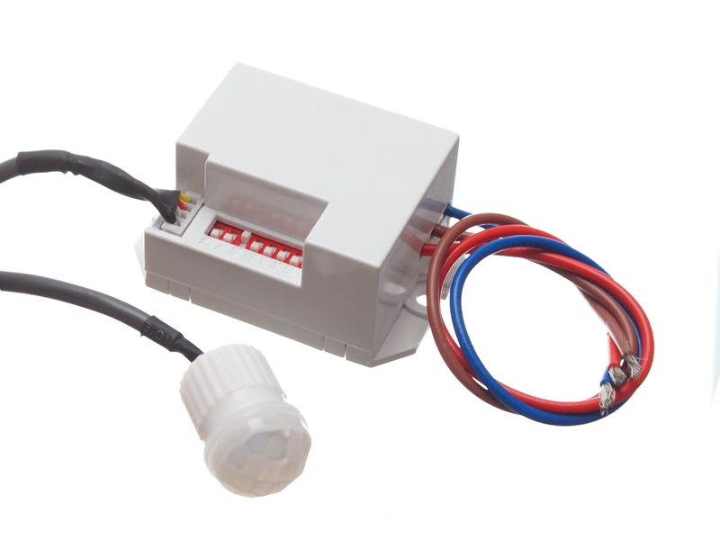230V mini bevægelsessensor til hul montering 3A 800W 230V mini bevægelsessensor til hul montering 3A 800W