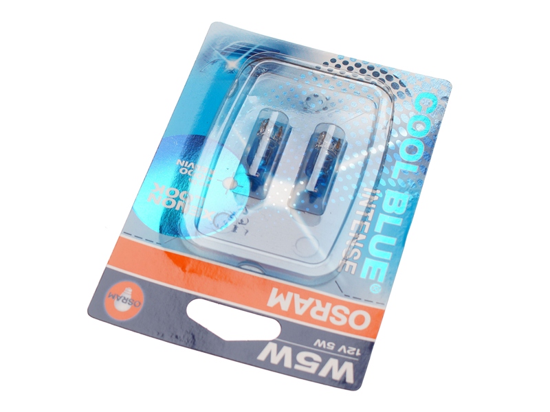 Lot De 2 Ampoules De Veilleuse W5W Osram Cool Blue Intense - Pour PEUGEOT 406 Break - Neuf