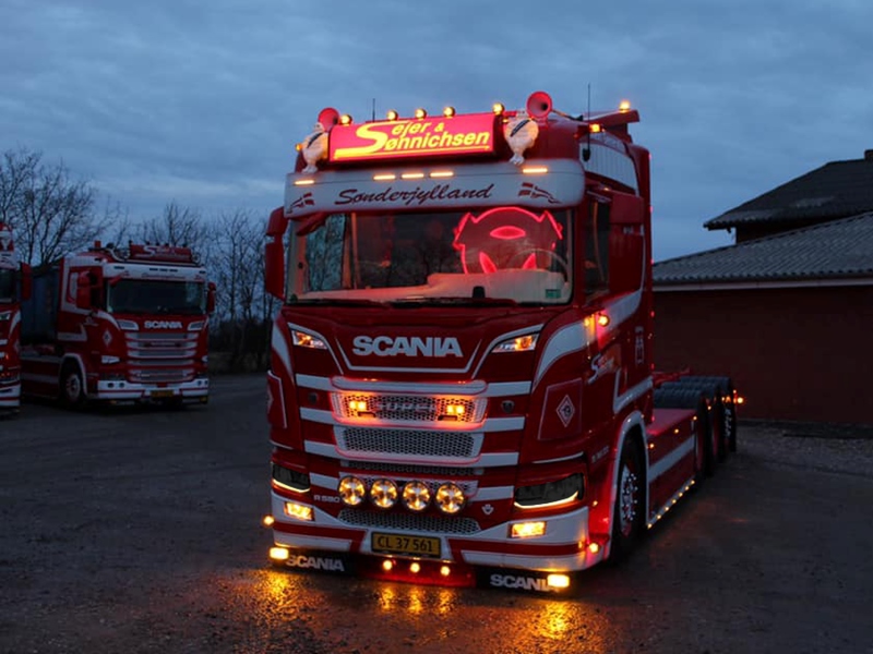 Supplerende til Scania LED forlygte 2016+ - Matronics
