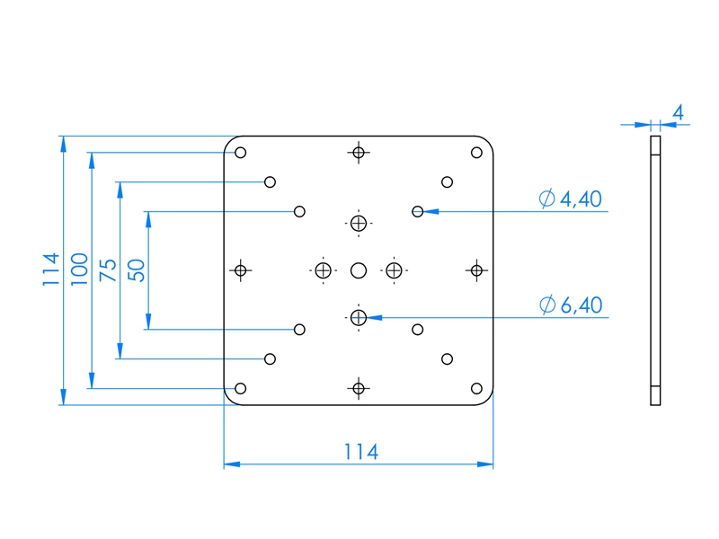 uni-vesa-beslag-anodiseret-matronics