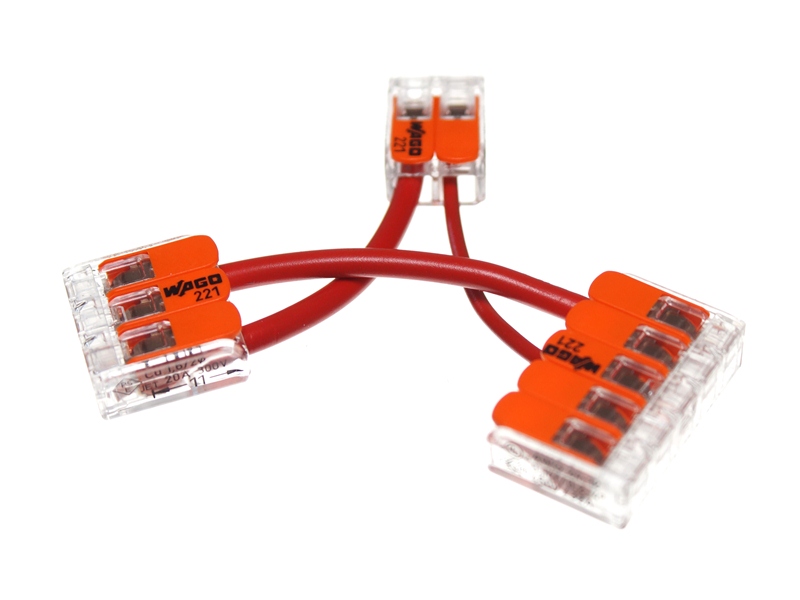 WAGO 221 samlemuffe med vippearme - Matronics